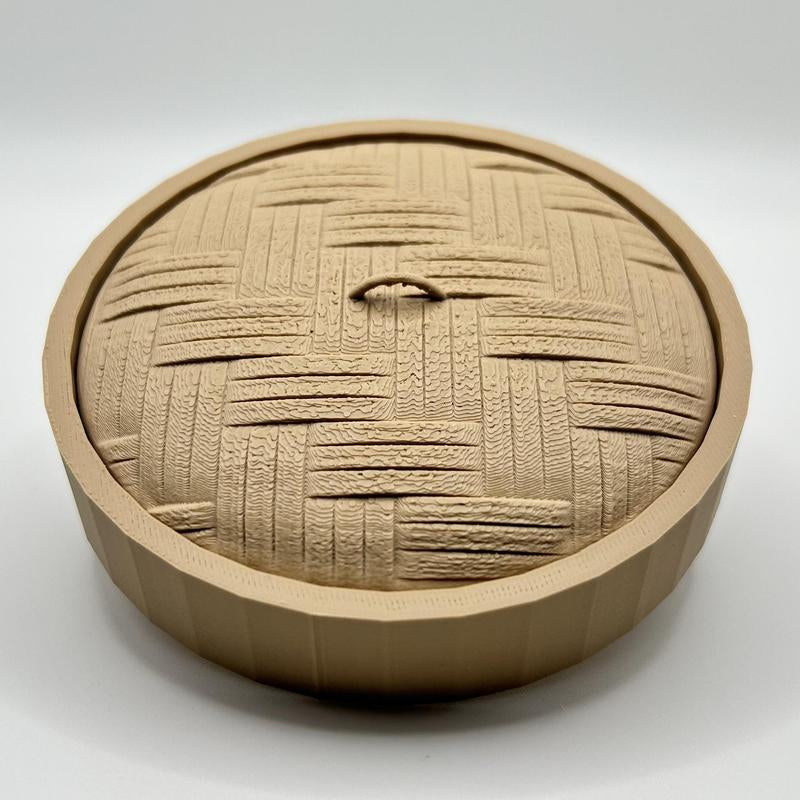 Bamboo Dimsum Steamer Artisan Keycap Tray