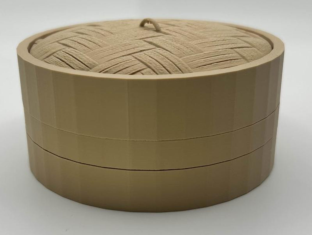 Bamboo Dimsum Steamer Artisan Keycap Tray