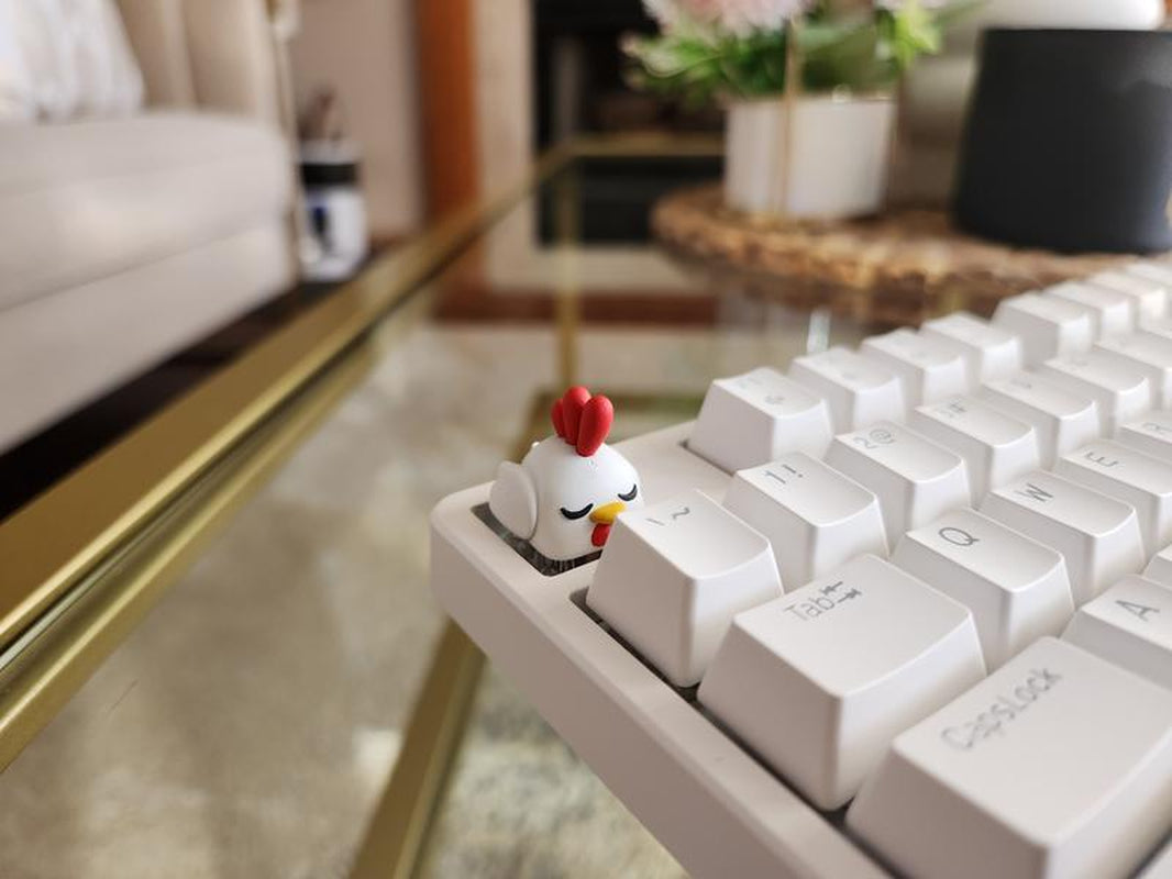 Palworld Chikipi Video Game Keycap - Hand Painted, Cute Keycap Designs, Cherry MX