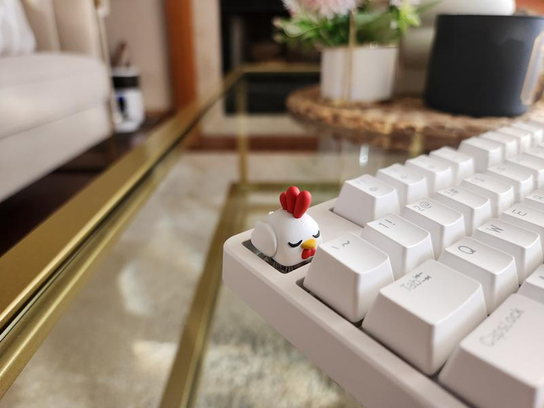 Palworld Chikipi Video Game Keycap - Hand Painted, Cute Keycap Designs, Cherry MX