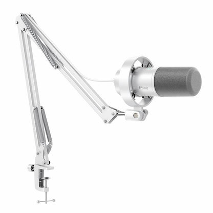 FIFINE K688NEO USB/XLR Dynamic Podcast Microphone – Pro Mic Kit with Adjustable Boom Arm, Mute & Monitor for Streaming, Gaming, Vocal & Music Recording Audio, for PC Smartphone Mixer