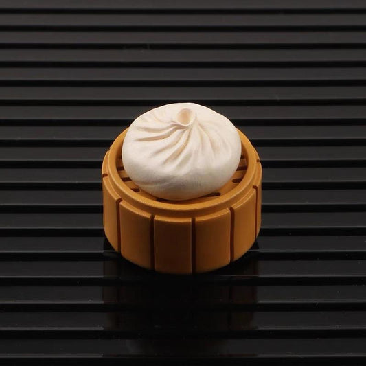 MINI 1 Piece Cute Bao/Dumpling Artisan Keycaps for Mechanical Keyboard for Him Gift from Wife