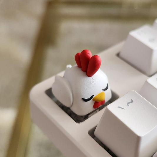 Palworld Chikipi Video Game Keycap - Hand Painted, Cute Keycap Designs, Cherry MX