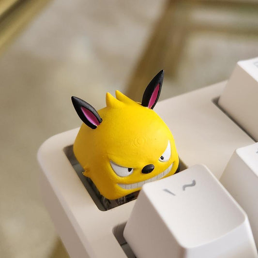 Palworld Grizzbolt Video Game Keycap - Hand Painted, Cute Keycap Designs, Cherry MX